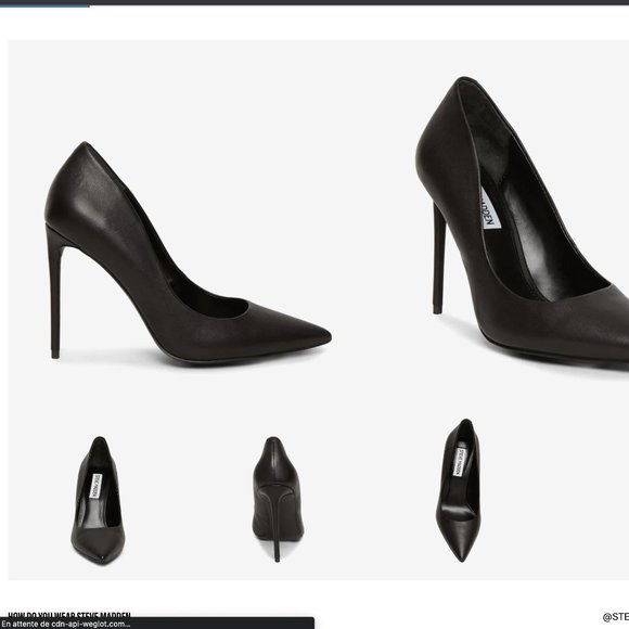 Steve Madden heels - leather heels - 7US - Steve Madden VALA heels - Picture 2 of 2